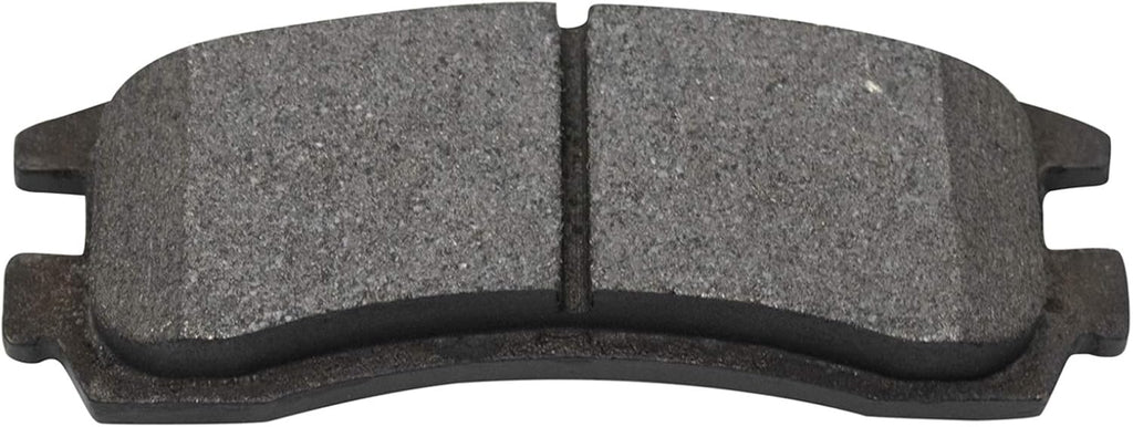 TRQ Brake Pad & Rotor Kit Slotted X Drilled Performance Semi-Metallic Premium G-Coated Compatible with 99-05 Buick 00-05 Chevrolet 99-02 Oldsmobile 99-03 Pontiac