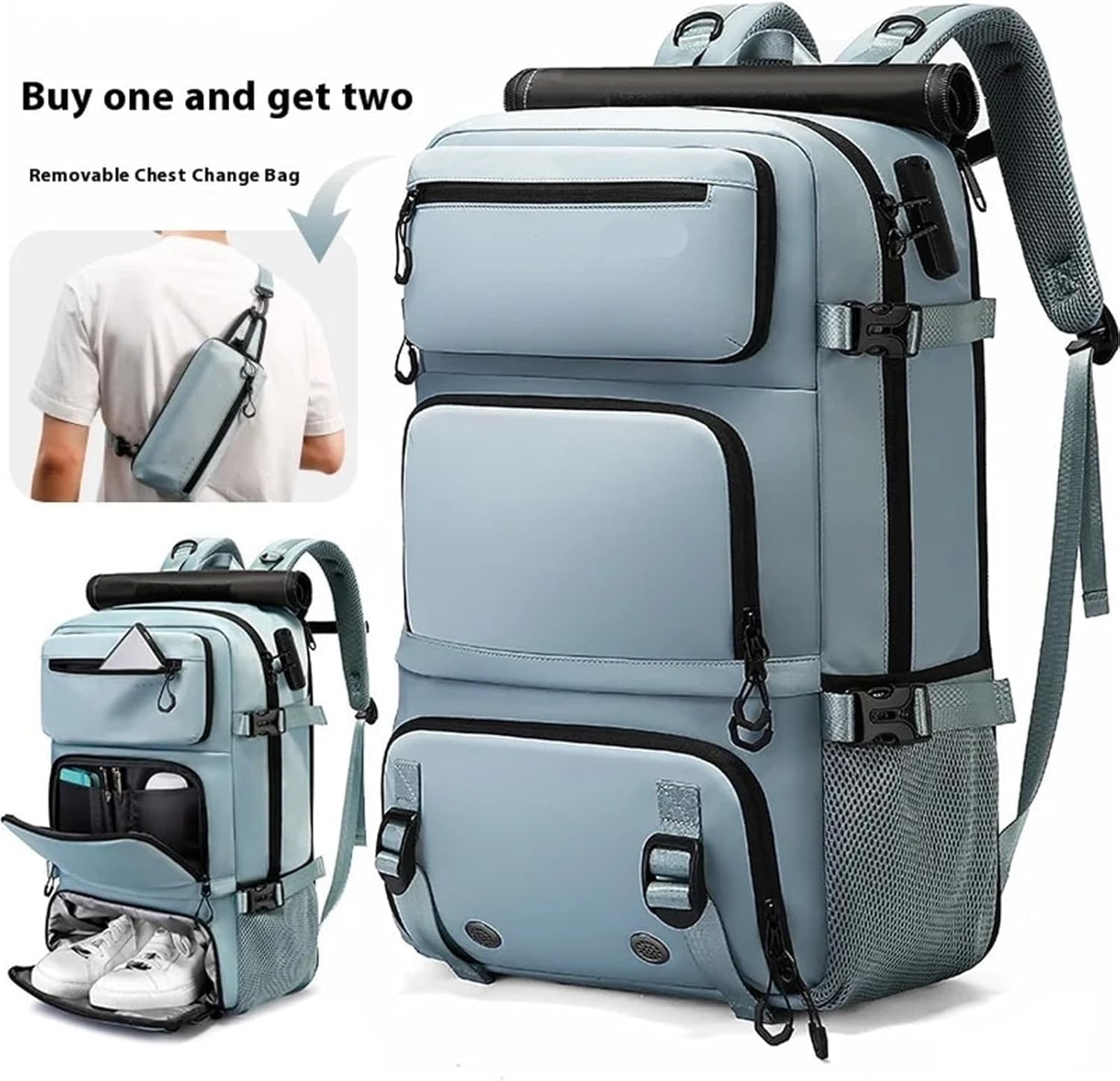 Vacuum Bags For Travel 16 Inch Laptop Backpack Compression Business Large Capacity School