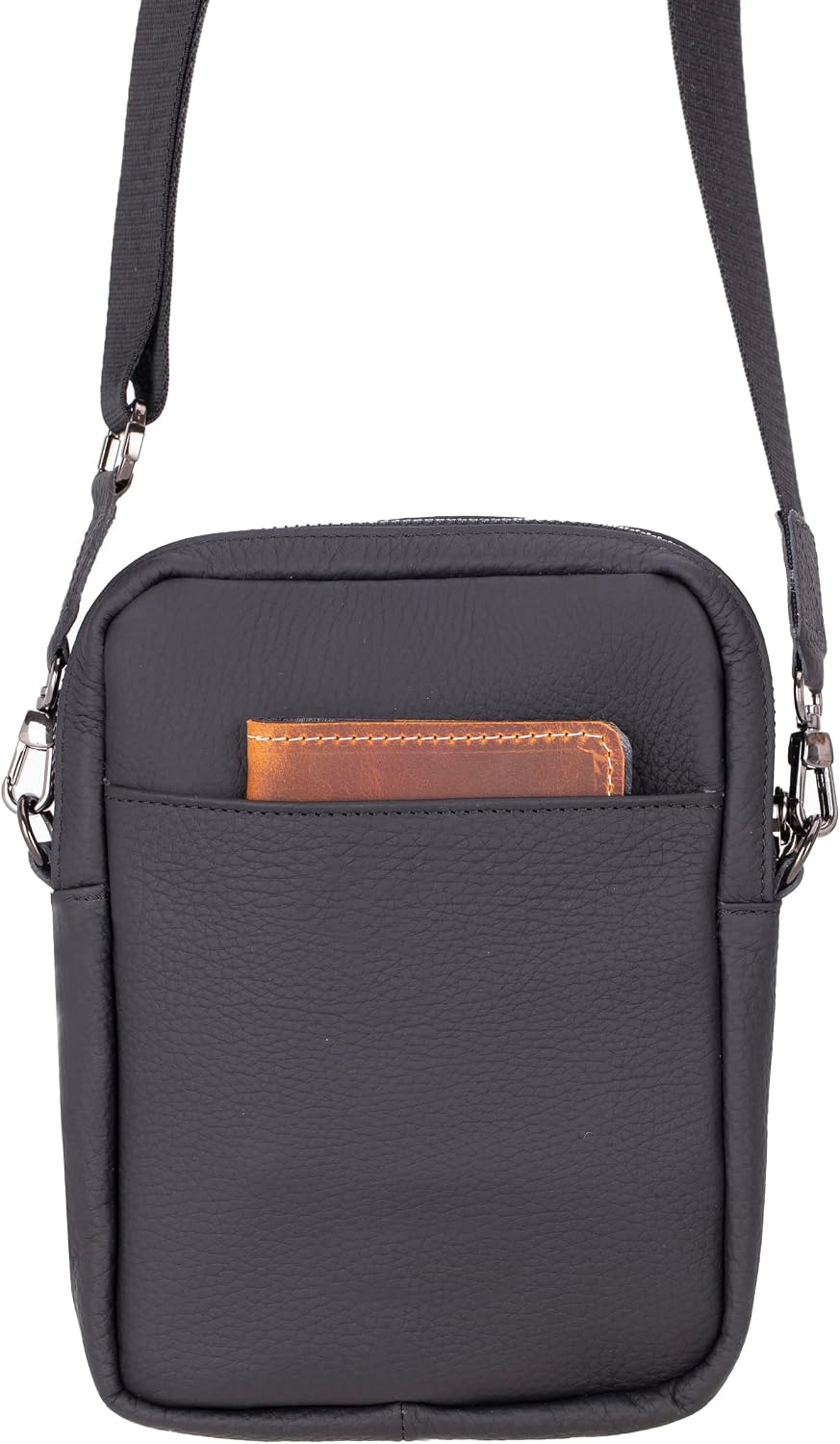 VENOULT Crossbody Leather Wallet for Man or Women fits iPhone 16 Pro MAX