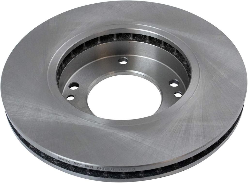 TRQ Front Brake Pad and Rotor Set Ceramic Vented Rotors Compatible with 2003-2006 Kia Sorento
