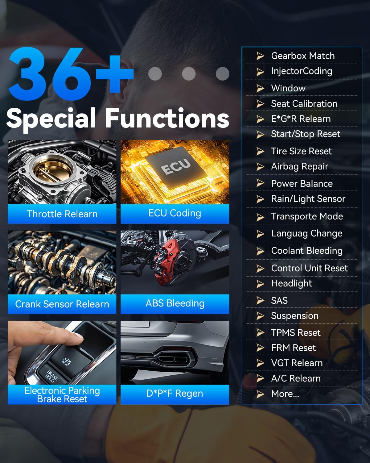 XTOOL D7 Bidirectional Scan Tool: 2026 Ai-Assisted OBD2 Scanner Diagnostic Tool with 36+ Resets, Full System Car Scanner with EPB, Injector Test, Throttle, Crank Sensor Relearn, FCA, CANFD & DoIP