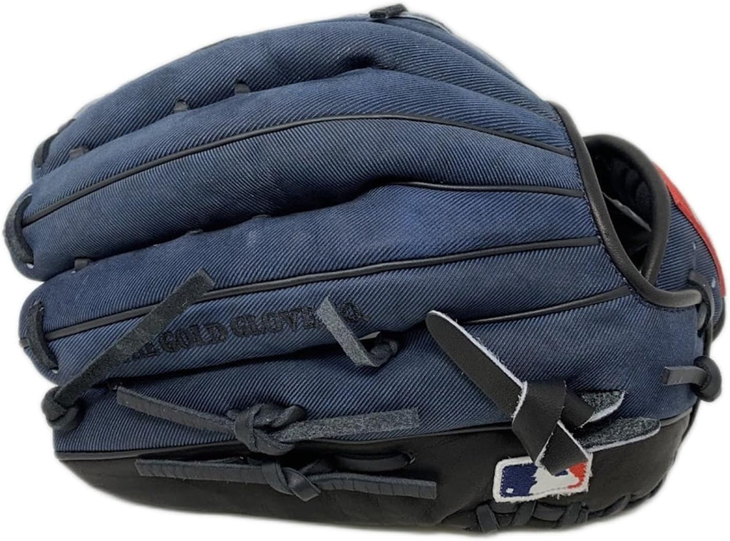 Rawlings | Limited Edition Denim Series | Heart of The Hide | Traditional Break-in | Sizes 11.5' - 12.75' | Multiple Styles (Denim | H Web, 12.75 Inch | Outfield, Right Hand Throw)