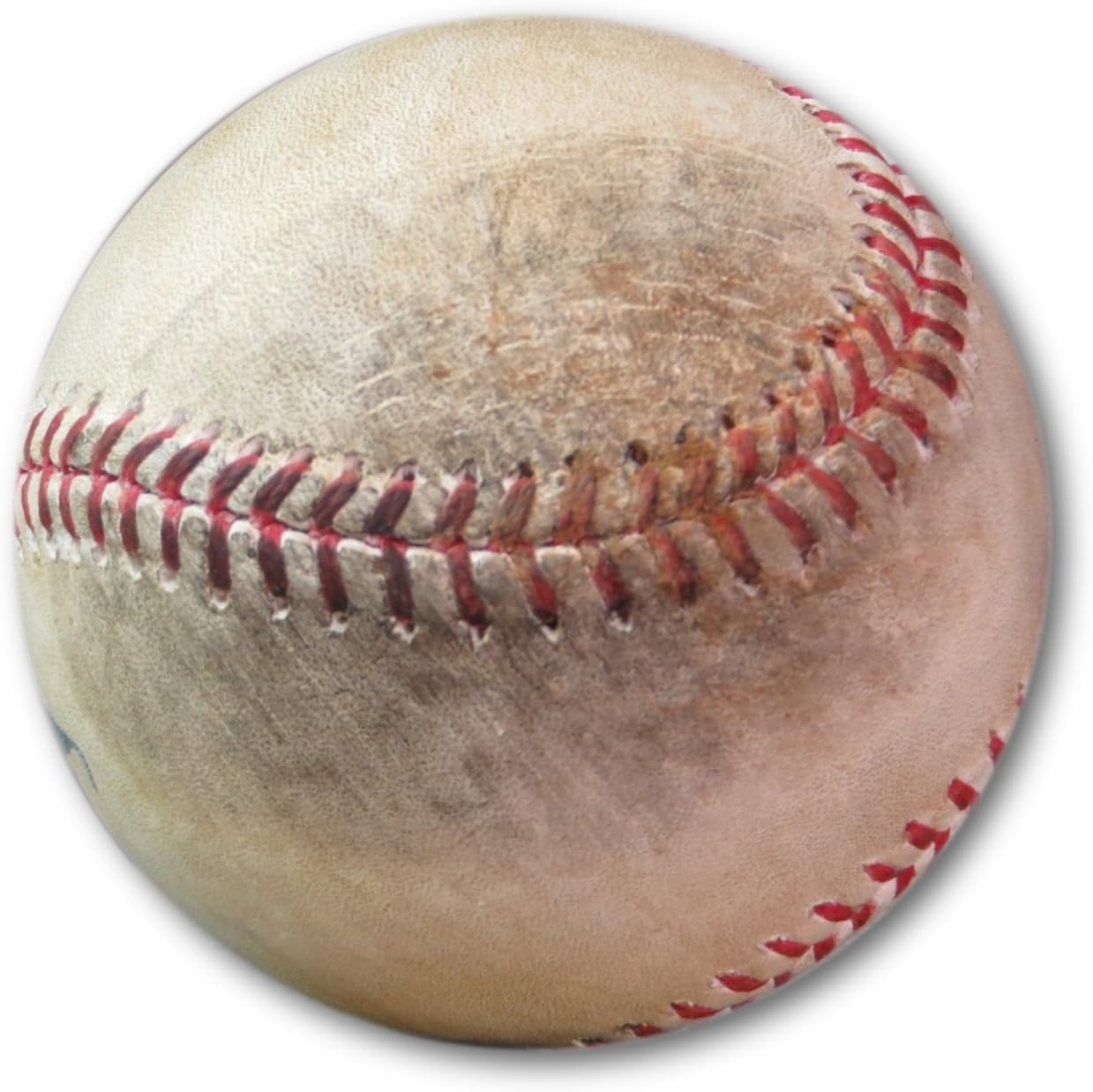David Peralta Game Used Baseball 6/15/2014 Hit - Double off Beckett AZ HZ167537
