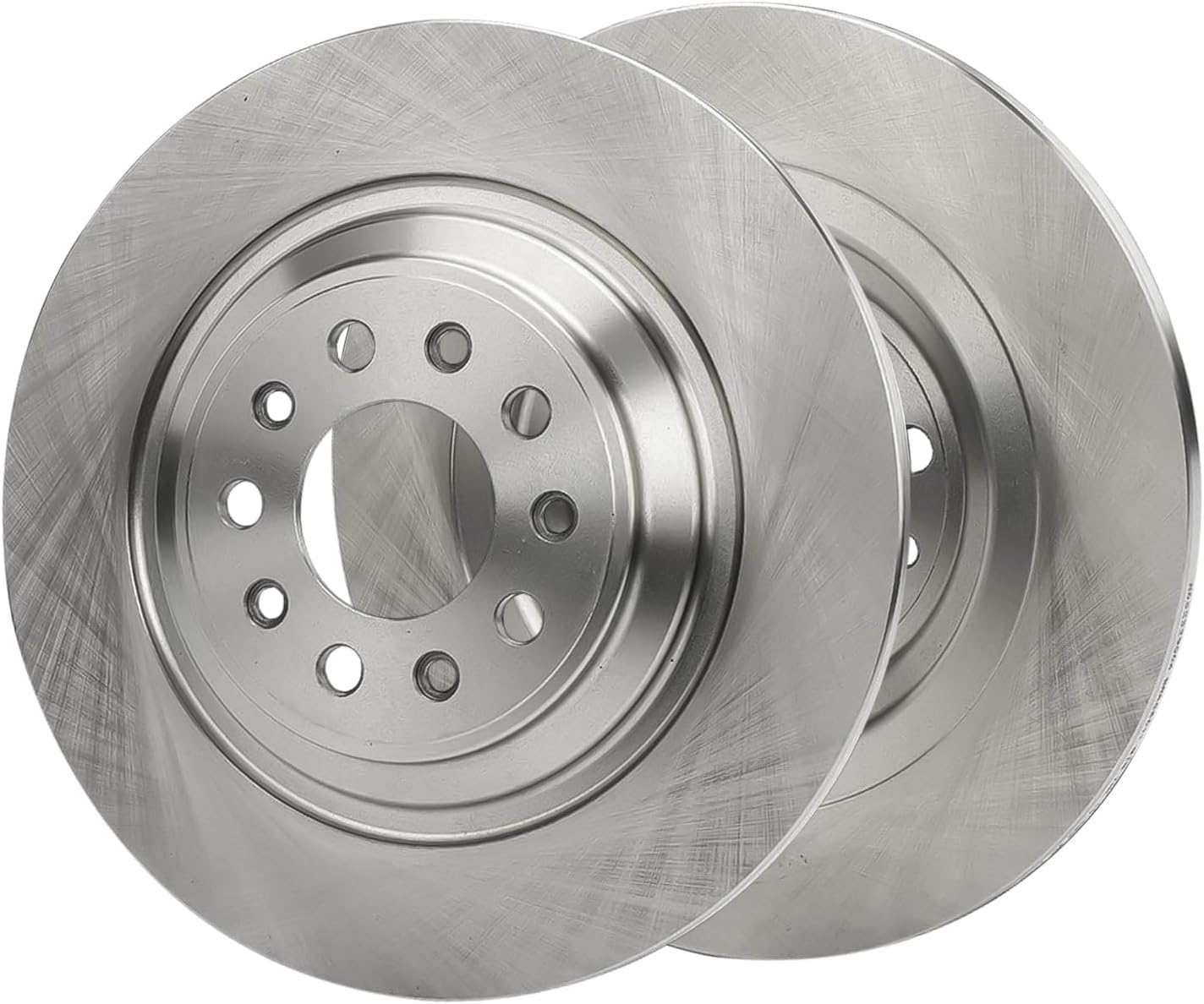 Detroit Axle - 10pc Brake Kit for 2016 2017 2018 2019 2020 2021 2022 2023 Jeep Cherokee, Disc Brake Rotors Ceramic Brakes Pads w/Hardware Replacement: 12.99' inch Front and 12.60' inch Rear Rotors