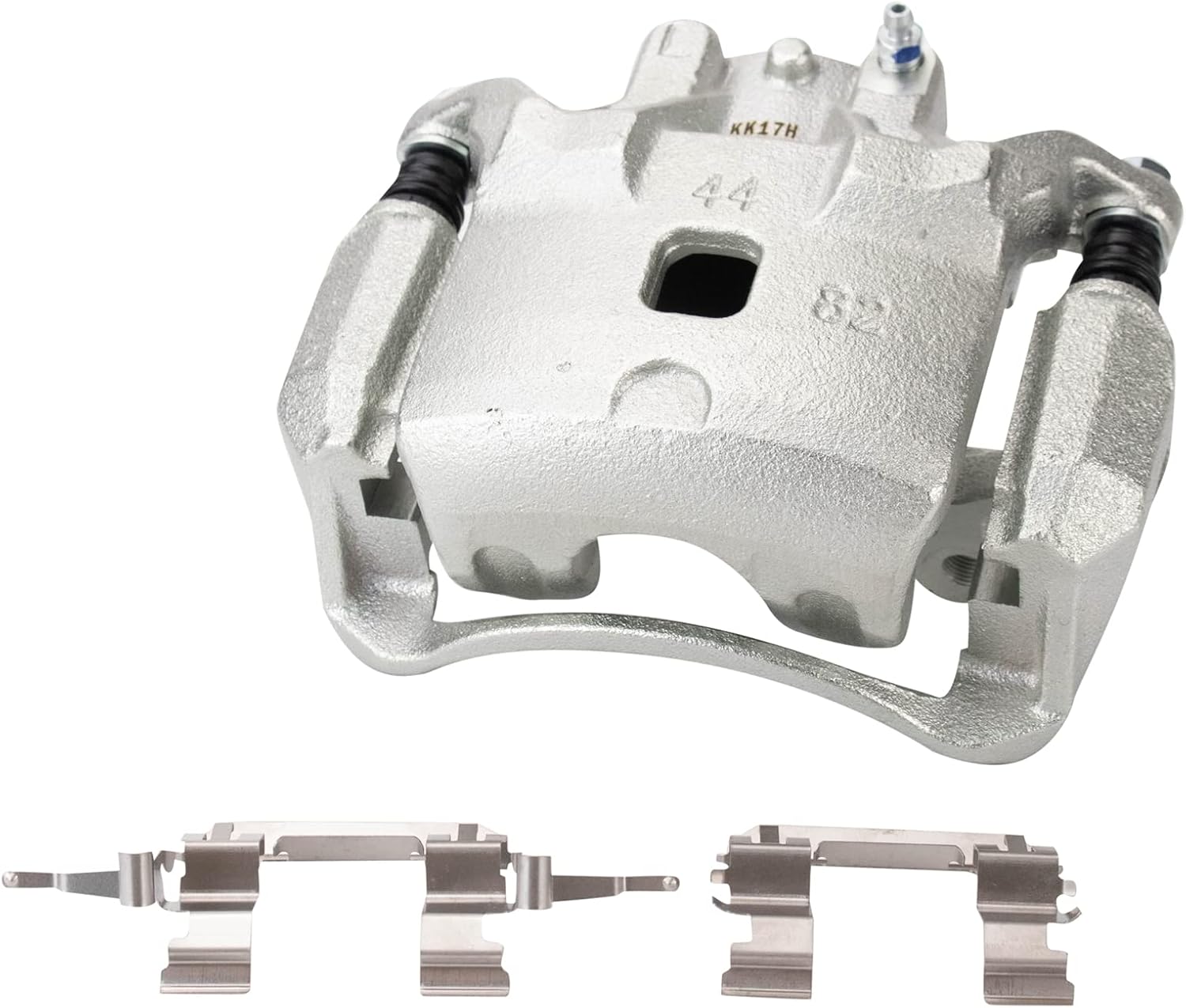 TRQ Front Brake Pad and Rotor Set Ceramic Vented Rotors Calipers Compatible with 2009-2014 Nissan Cube 2007-2012 Versa