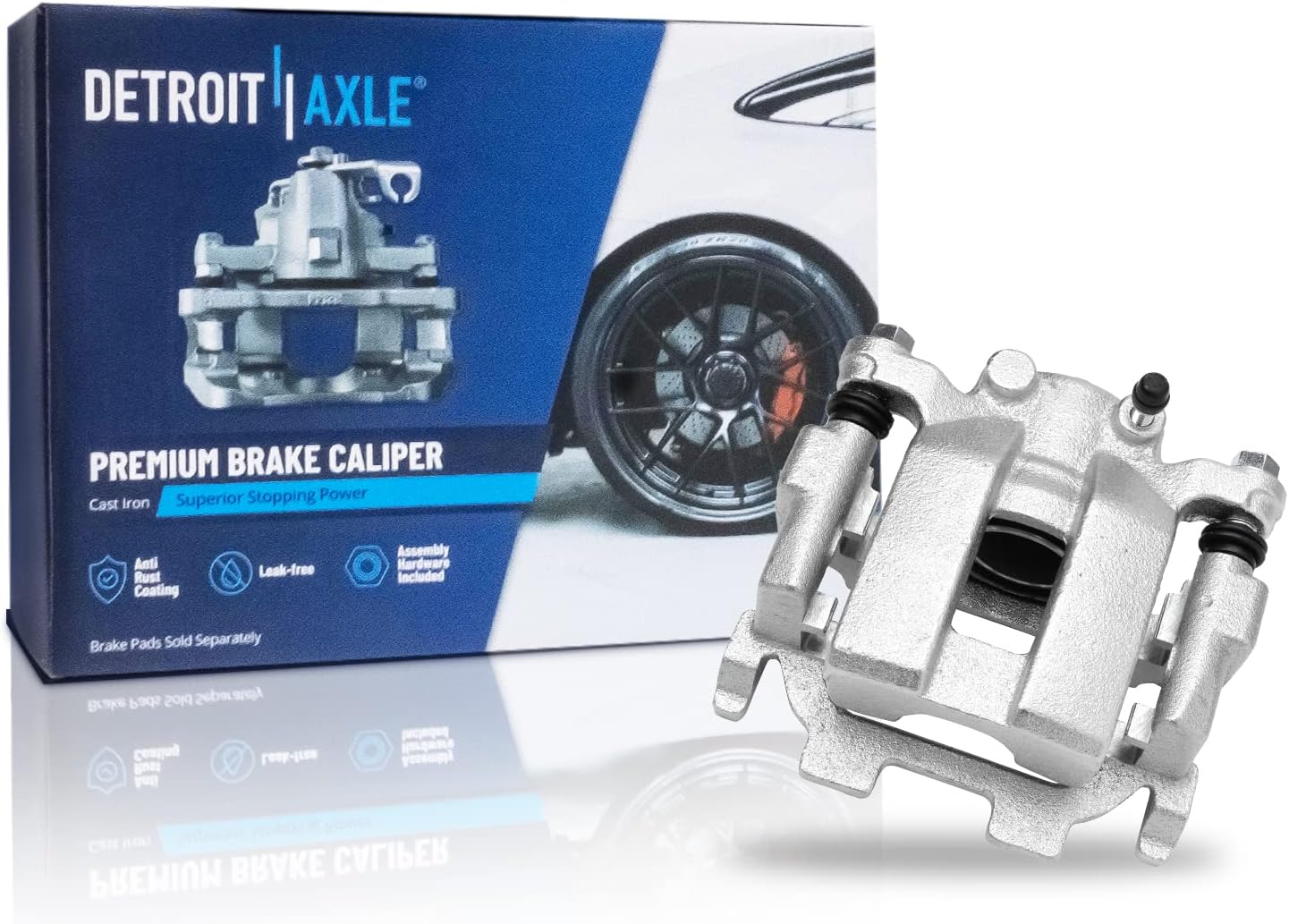 Detroit Axle - Rear Brake Kit for INFINITI JX35 M37 Q70L M56 Q70 Q60 for Nissan Pathfinder Quest Murano Drilled Rotors Brakes Pads Left Brake Caliper Replacement : 12.13' inch Rotor