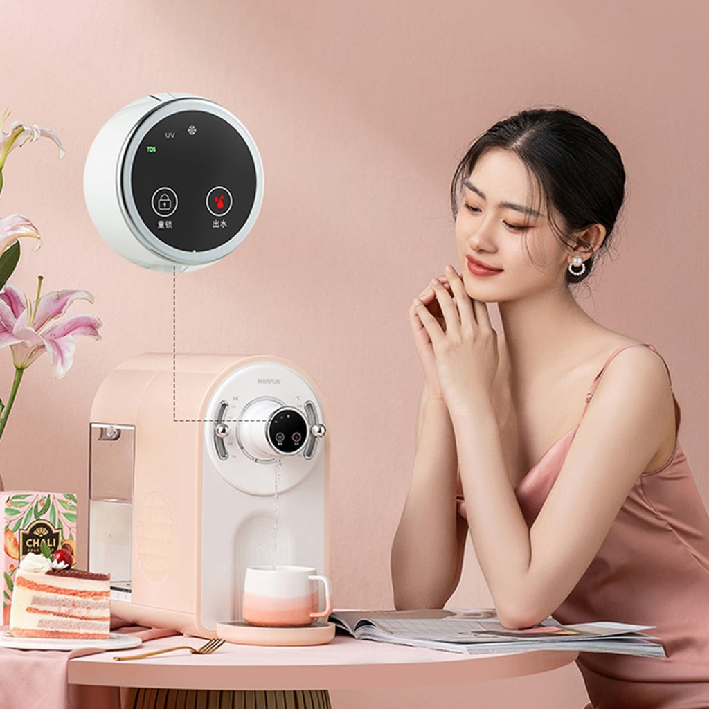 instant hot water dispenser Retro-style cooling and heating dual-purpose household desktop smart 3.2L capacity