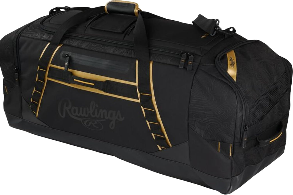 Rawlings | GOLD COLLECTION DUFFEL Equipment Bag | Baseball/Softball | Standard + XL Sizes