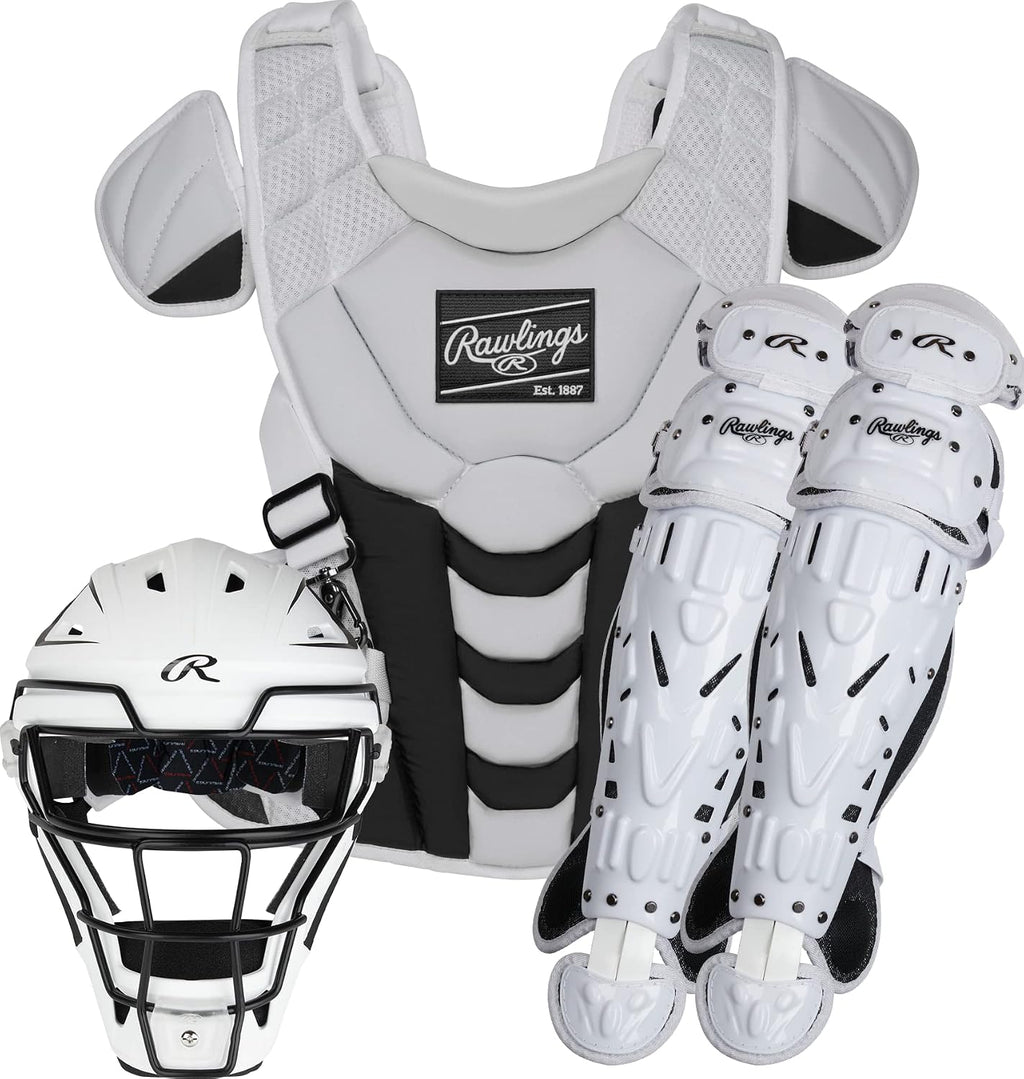 Rawlings | Velo Fastpitch Softball Catcher's Set | NOCSAE Certified | Adult | Intermediate | Youth | Multiple Colors
