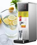 Commercial Water Boiler, Hot Water Dispensers, Electric Commercial Hot Water Dispenser, LCD Display, Quick Water Boiling in 20 Minutes (Silver 40l)