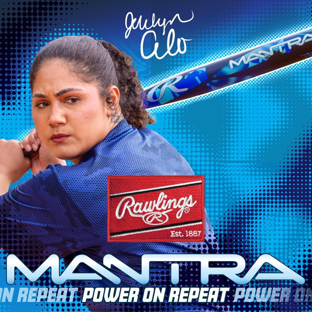 Rawlings | 2026 | Mantra Fastpitch Softball Bat | -9 / -10 / -11 Drop | 2 Pc. Composite | Approved for All Associations
