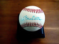 Steve Carlton Phillies Hof Signed Auto Vintage Charles Feeney Onl Baseball Jsa - MLB Game Used Baseballs
