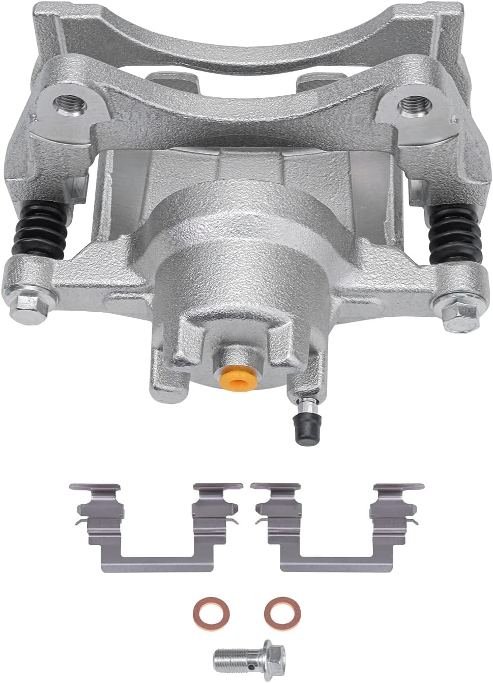 Detroit Axle - Front Brake Kit for Chrysler Sebring 200 Dodge Avenger Caliber Jeep Compass Patriot, 11.57'' inch Disc Brake Rotors Brake Caliper Replacement