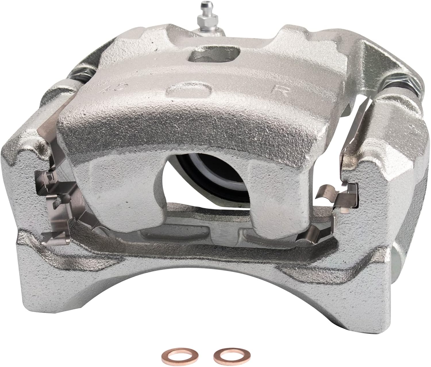 TRQ Front Brake Pad and Rotor Set Ceramic Vented Rotors Calipers Compatible with 2011-2012 Nissan Sentra