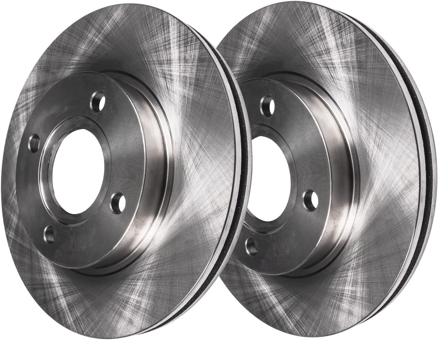 Detroit Axle - 8pc Brake Kit for Ford 2009 2010 2011 Focus, Front Disc Brake Rotors Ceramic Brakes Pads Rear Brake Drums Semi-Metallic Brake Shoes Replacement : 10.83' inch Front Rotors