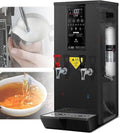 Commercial Instant Water Dispenser, 3000 w Desktop Electric Hot Water Boiler, 60°C to 100°C Adjustable, Automatic Hot Water Pot Digital Control Panel/Auto Temperature Control Black