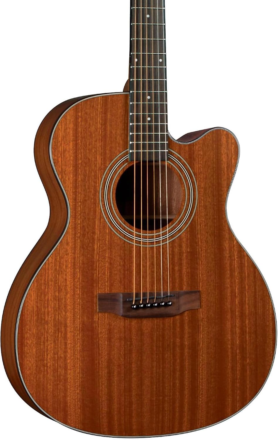 Bristol by Blueridge BM-15CE 000 Cutaway Acoustic-Electric Guitar – Mahogany Top and Back, Fishman Preamp, Perfect for Beginners, Students, and Performing Musicians