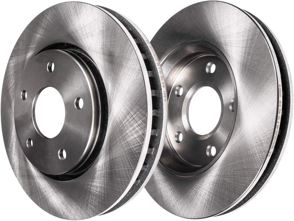 Detroit Axle - 10pc Brake Kit for Subaru Forester XV Crosstrek, Disc Brake Rotors Ceramic Brakes Pads Replacement: 11.54' inch Front and 10.79' inch Rear Rotor