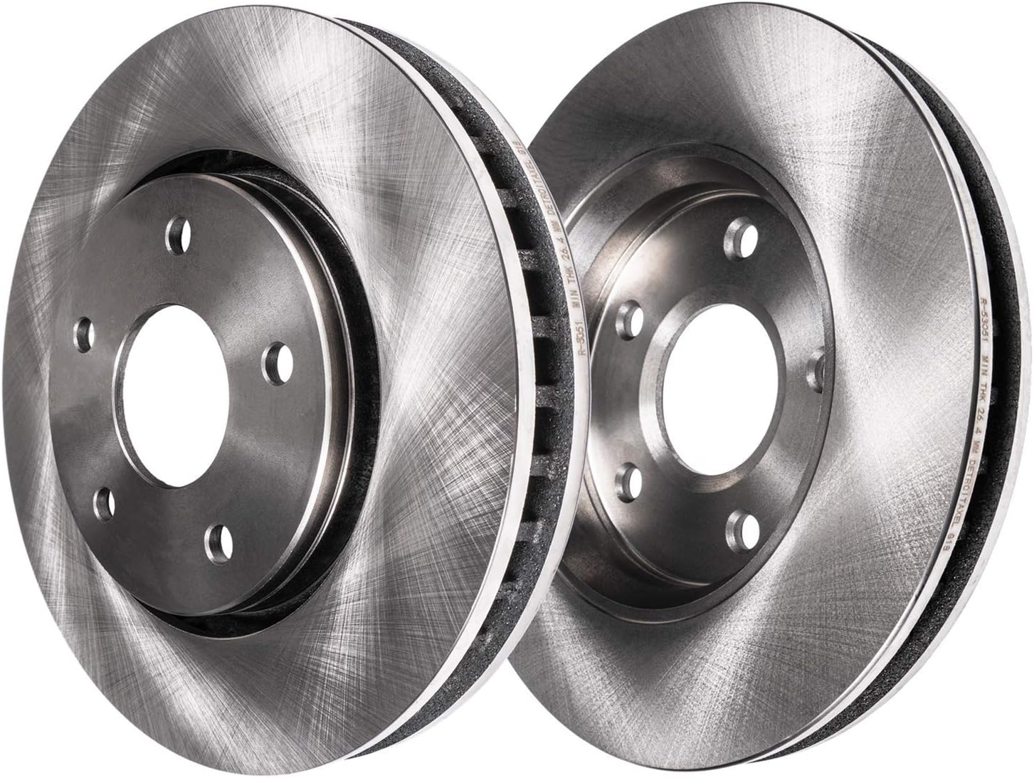 Detroit Axle - 10pc Brake Kit for Subaru Forester XV Crosstrek, Disc Brake Rotors Ceramic Brakes Pads Replacement: 11.54' inch Front and 10.79' inch Rear Rotor