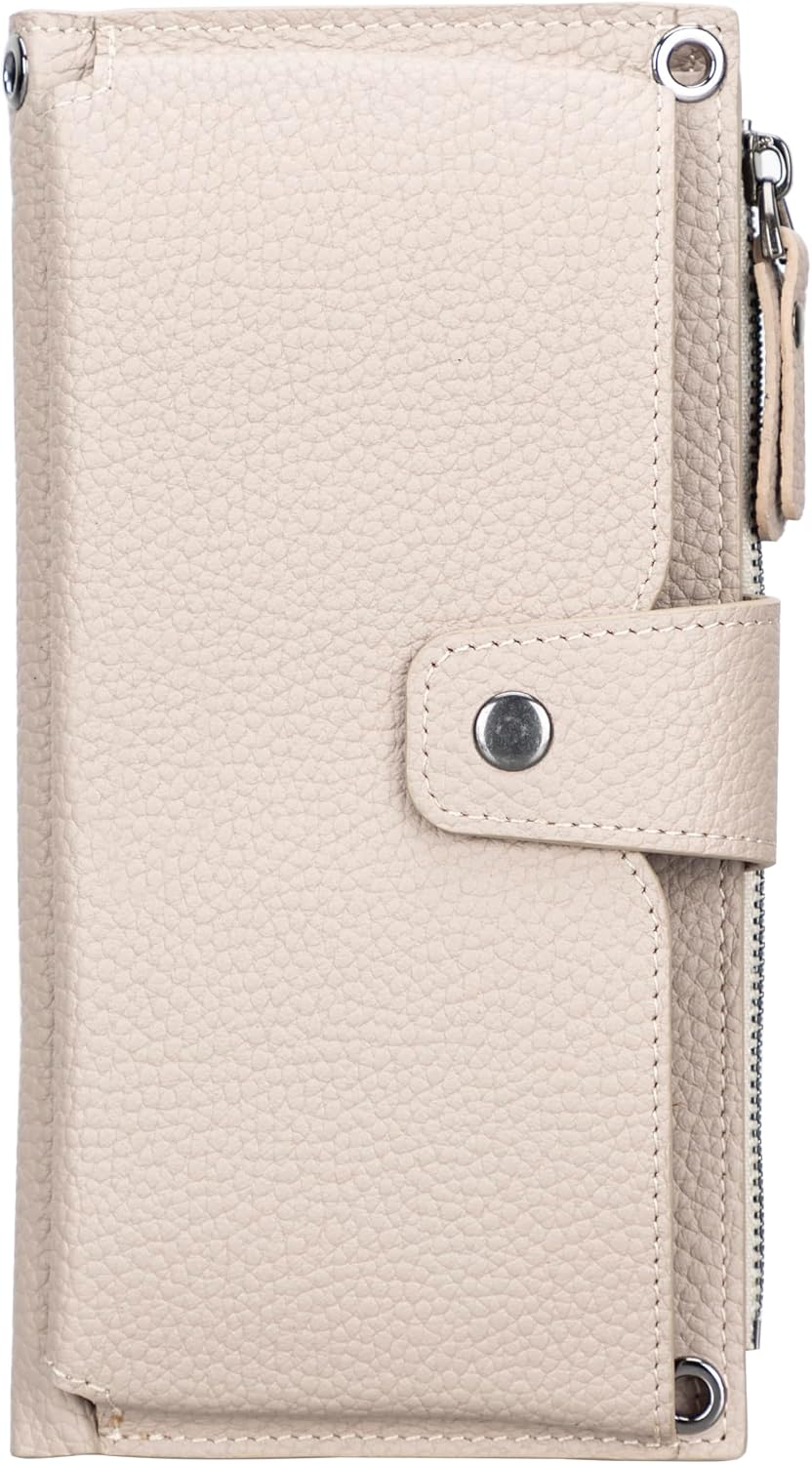 VENOULT Leather Crossbody Wallet for Women – for iPhone 16 Pro MAX