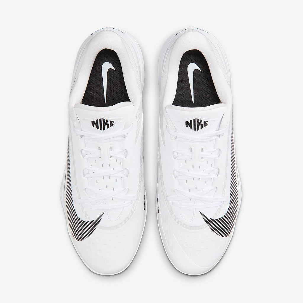 Nike Diamond Standout MCS Baseball Cleats (White/Black)