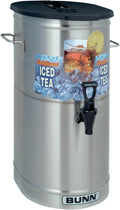 BUNN TDO-4 Commercial Iced Tea Dispenser w/Brew-Thru Lid, Oval