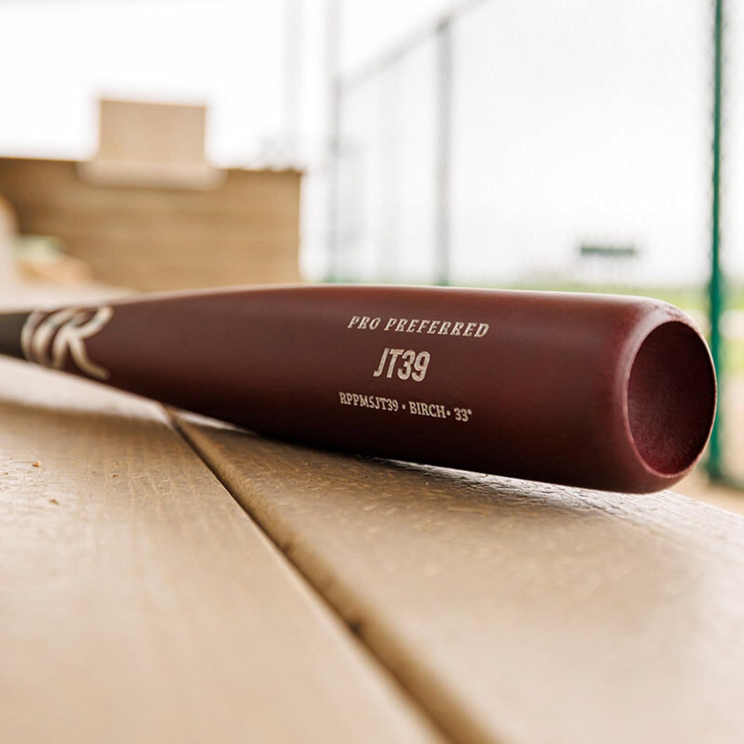 Rawlings | Torpedo Barrel JT39 Birch Wood Baseball Bat | Pro Preferred Collection