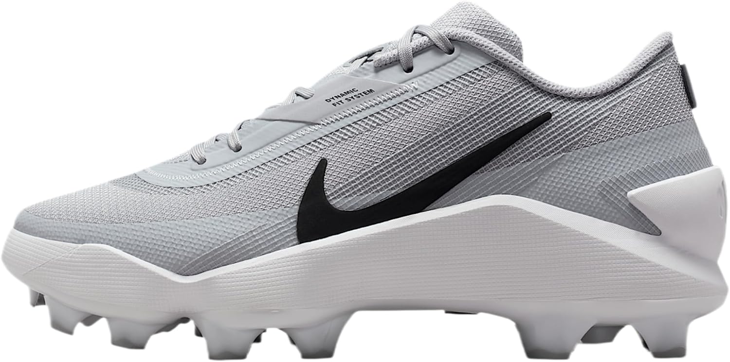Nike Diamond Showcase MCS Baseball Cleats (Wolf Grey/White/Black)