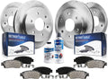 Detroit Axle - Brake Kit for 2006 Chevrolet Uplander Buick Terraza Saturn Relay Pontiac Montana, Disc Brake Rotors Ceramic Brakes Pads Replacement : 11.69' inch Front and 11.81' inch Rear Rotor