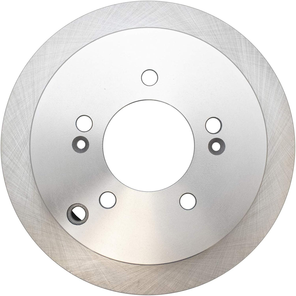 TRQ Front and Rear Brake Pad and Rotor Set Ceramic Vented Front Rotors 293mm Compatible with 2001-2006 Hyundai Santa Fe