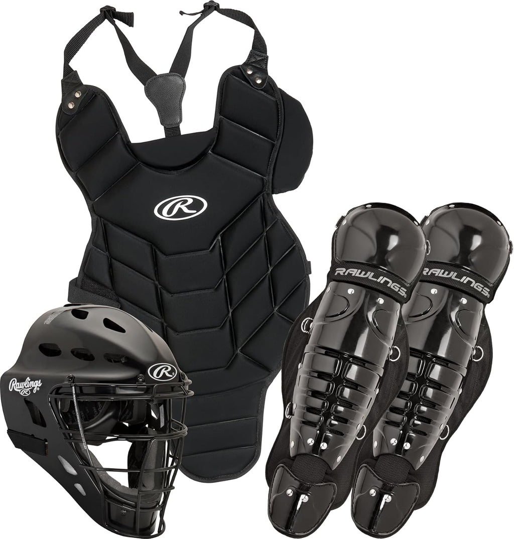 Rawlings | Players Series Youth Catcher's Set | Ages 6-12 | Includes Facemask, Chest Protector, Leg Guards