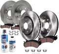 Detroit Axle - FWD Brake Kit for 2016 2017 2018 Mazda CX-3 11.02' inch Front and 11.06' inch Rear Disc Brake Rotors Ceramic Brakes Pads with Hardware Replacement