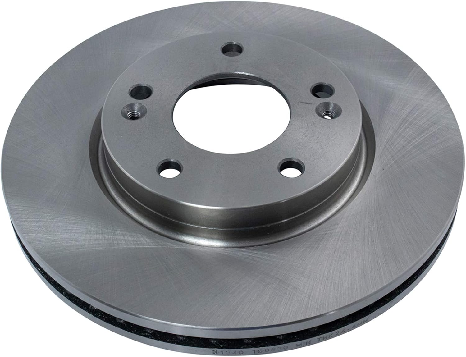 TRQ Front and Rear Brake Pad and Rotor Set Ceramic Vented Solid Rotors Compatible with 2001-2006 Hyundai Santa Fe