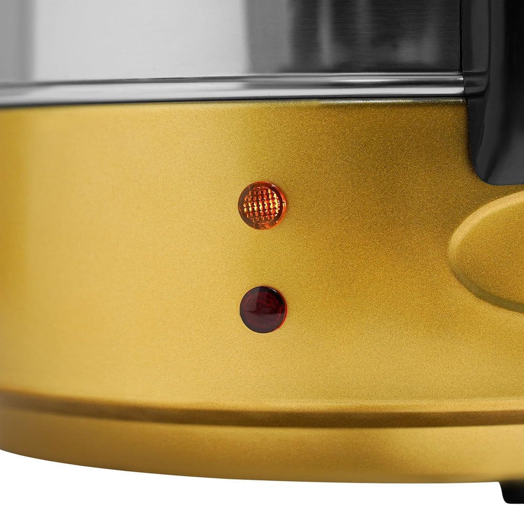 Electric Hot Water Dispenser, 2800W Commercial Water Boiler with Temperature Control, Large Capacity Heater, Electric Heat Preservation Bucket, for Coffee, Tea & Party Use