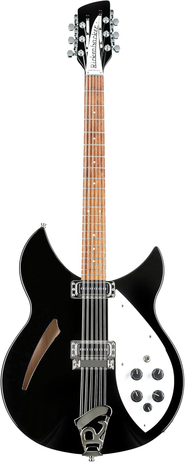 Rickenbacker 330/12 Semi-hollow 12-string Electric Guitar - Jetglo