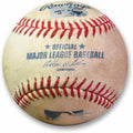 Ben Revere Game Used Baseball 6/27/13 - Single off Greinke Philliies EK325611 - MLB Autographed Game Used Bases