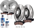 Detroit Axle - 1.4L Brake Kit for Volkswagen 2019 2020 Jetta Disc Brake Rotors Ceramic Brakes Pads Replacement : 11.34' inch Front and 10.71' inch Rear Rotors