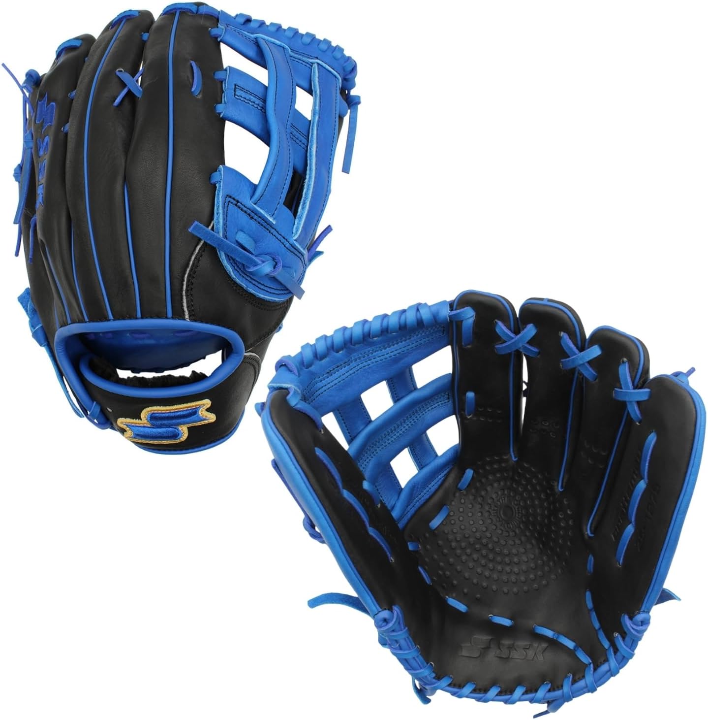 SSK Z5 Craftsman Outfield Baseball Glove – Deep Pocket 12.25' - 12.5' - 12.75' – Right & Left Hand Throw