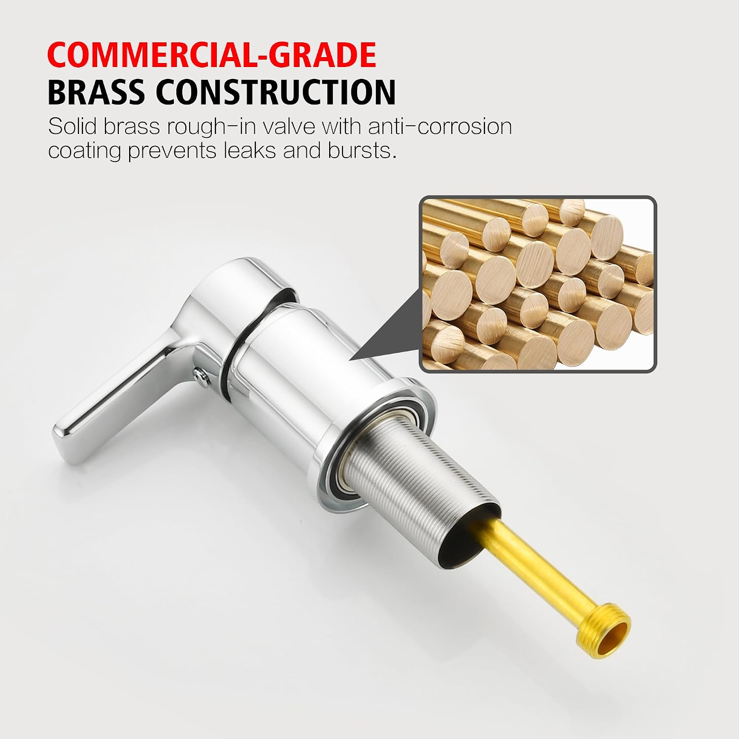 3 Hole Deck Mount Roman Tub Faucet with Hand Shower, Solid Brass Chrome Finish Valve Included