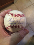 MARK TEIXEIRA MLB/JSA SIGNED INSCRIBED 300 HR GAME Game Used On 6-30-11 - MLB Autographed Game Used Baseballs