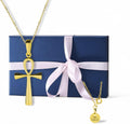 14K Solid Gold Necklace | Gold Chain Necklace For Women | 14K Gold Necklaces | Gold Pendant Necklace | Dainty Necklaces | 18' | Real Yellow Fine Gold