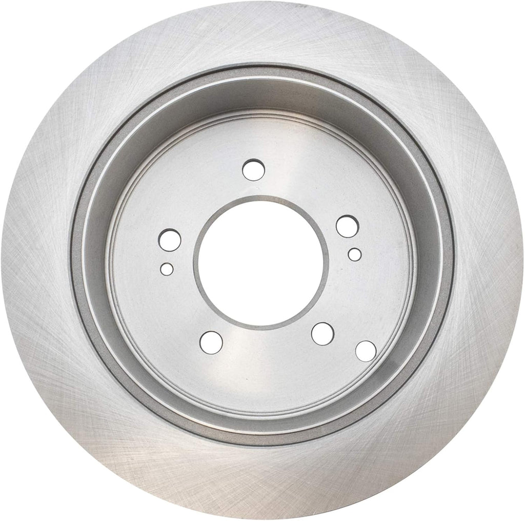 TRQ Front and Rear Brake Pad and Rotor Set Ceramic Vented Front Rotors 293mm Compatible with 2001-2006 Hyundai Santa Fe