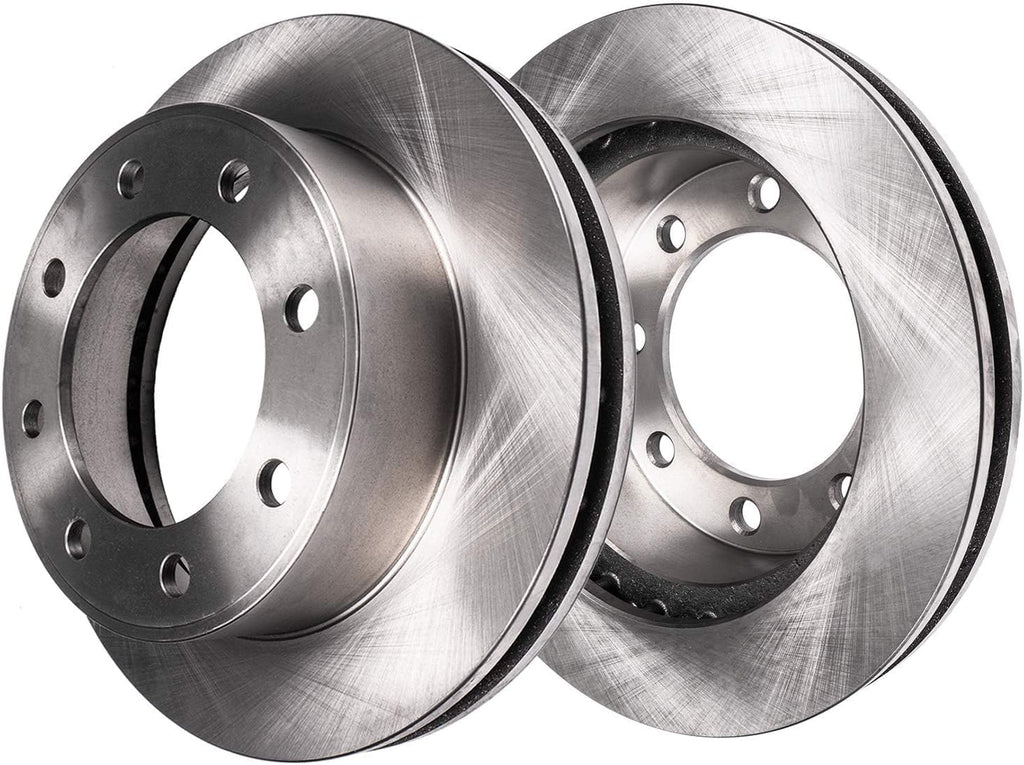 Detroit Axle - SRW Brake Kit for Chevrolet GMC Express Savana 2500 3500, Disc Brake Rotors Ceramic Brake Pads Replacement: 12.79' inch Front & 12.99' inch Rear Rotor
