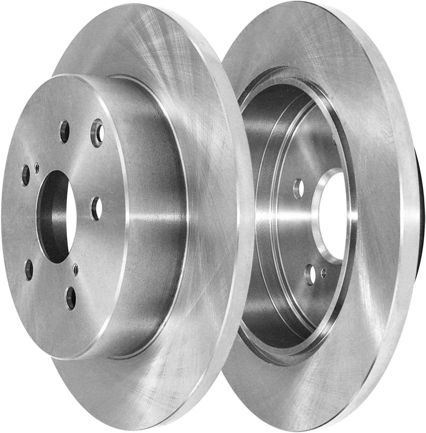Detroit Axle - 8pc Brake Kit for Toyota 2016-2020 Mirai 11.65' inch Front and 11.42' inch Rear Disc Brake Rotors Ceramic Brakes Pads with Hardware 2017 2018 2019 Replacement