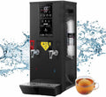 Water Boiler, Electric Commercial Hot Water Dispenser, Automatic Hot Drink Dispenser with Water Connection, for Coffee Shops, Milk Tea Stores, Offices, Factory Workshops,Black
