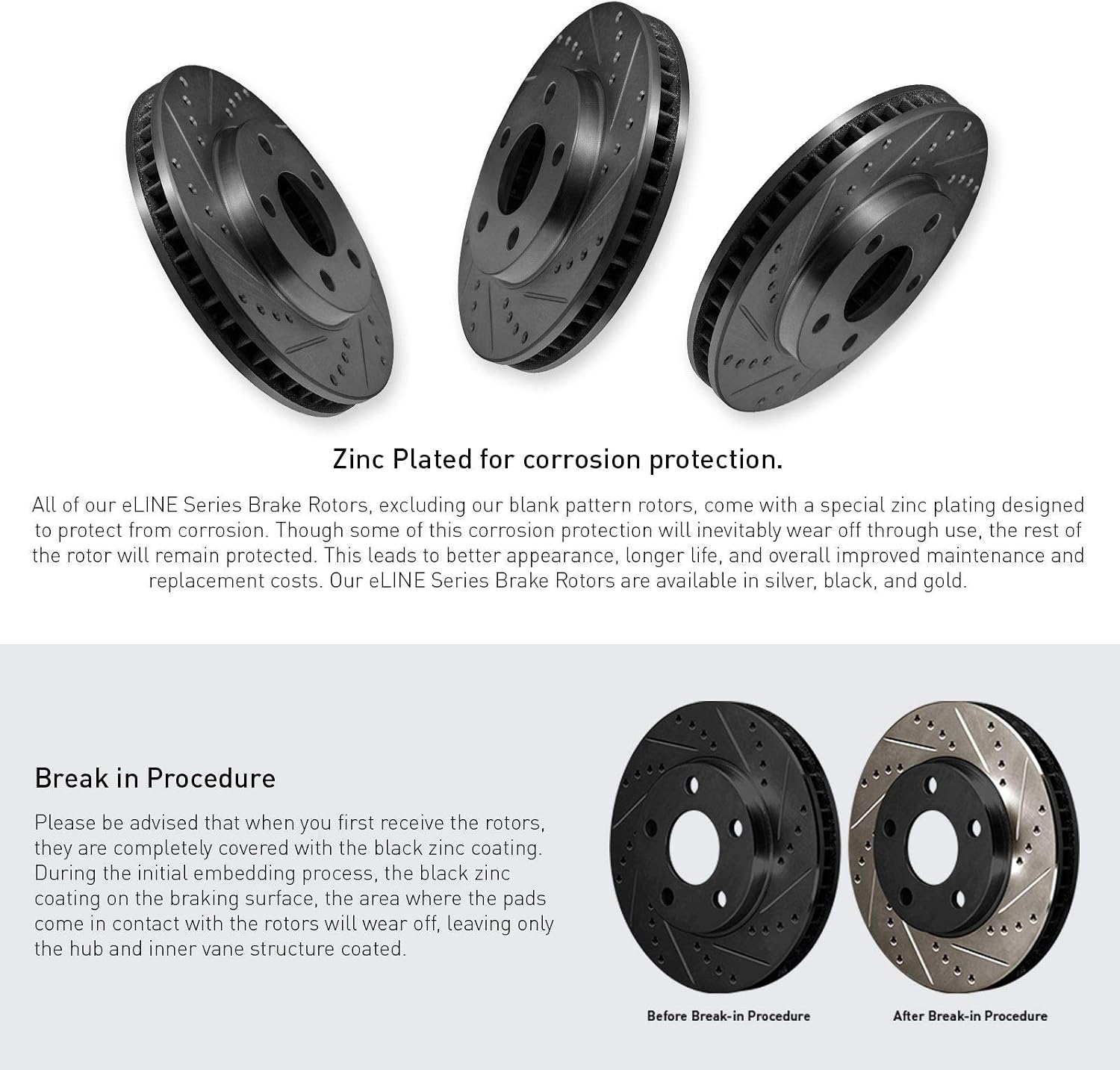 R1 Concepts Front and Rear Brake Kit Fits 2012-2016 Audi A4; 2012-2017 Audi A5| Ceramic Brake Pads and Drilled Slotted Brake Rotors| 12.6' Front & 11.8' Rear