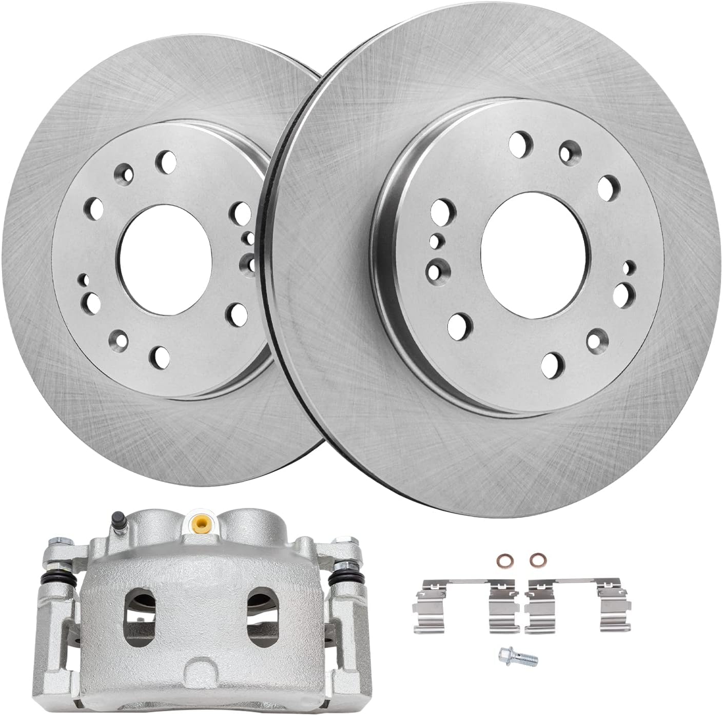 Detroit Axle - Front Brake Kit for Chevy GMC Silverado Suburban Express Sierra Savana Yukon XL 1500 Tahoe Avalanche Yukon, Cadillac Escalade ESV EXT XTS, Brake Rotors Left Brake Caliper: 12.99' inch