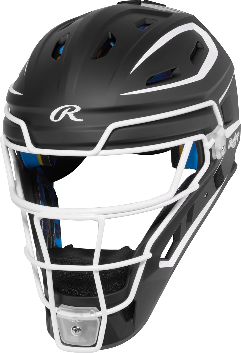 Rawlings Rawlings | MACH PRO Series Catcher's Helmet | Baseball | NOCSAE Certified | Junior & Senior Sizing | Multiple Colors