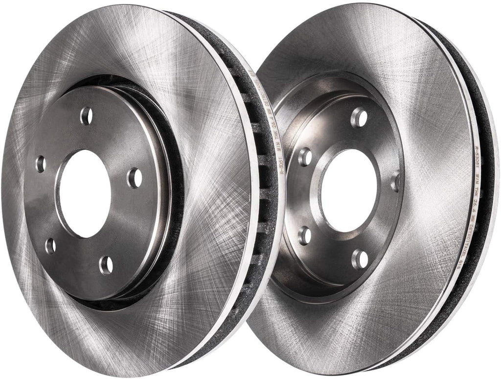 Detroit Axle - Brake Kit for Chrysler 300 Dodge Charger Challenger Magnum Disc Brake Rotors Ceramic Brakes Pads Replacement : 13.58' inch Front and 12.60' inch Rear Rotors