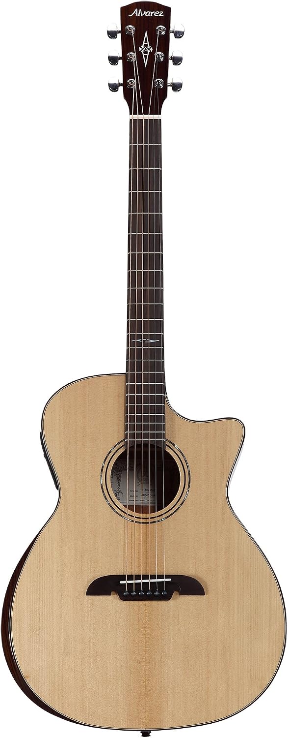 Alvarez 6 String Acoustic-Electric Guitar, Grand Auditorium (AG60CEAR)